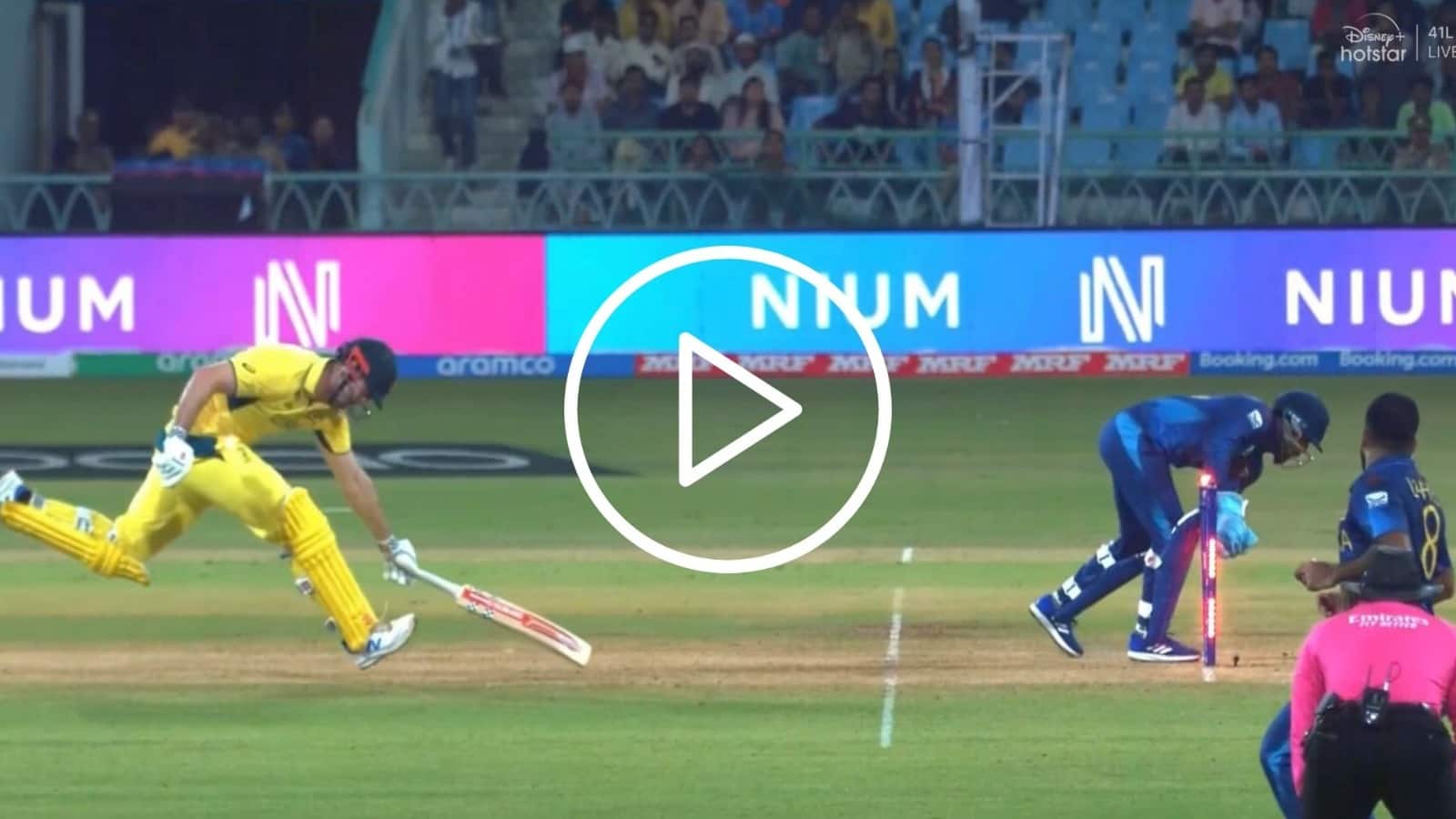 [Watch] Error of Judgment From Mitch Marsh Costs Australia 'Yet' Another Wicket